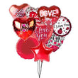 Load image into Gallery viewer, Valentine's Day Mylar Balloon Bouquet