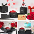 Load image into Gallery viewer, Preserved Rose with "I love you" Necklace in 100 languages
