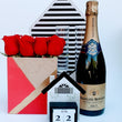 Load image into Gallery viewer, The Champagne Gift Basket is available for same-day delivery in Las Vegas, Nevada. Create your Custom Champagne Gift Basket. Champagne gift basket paired with gourmet food for that special occasion. Las Vegas' #1 Gift Basket Company. Free Same-Day Delivery to Las Vegas Strip. Featuring Champagne & Wine Gift Baskets, Custom Gift Baskets & Las Vegas. Our champagne gift baskets contain the most coveted bottles of bubbly paired with gourmet foods. Make their celebration extra special with a champagne delivery!