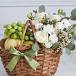 Load image into Gallery viewer, Fruits Flowers Basket Your flowers will be hand-delivered that same day! Choose from our collection of Florist Delivered flower arrangements, plants, gift baskets, balloons, or our other signature items.Your premier provider of flowers & gifts for all occasions.We delivers flower arrangements and custom bouquets throughout Las Vegas and offers same-day flower delivery for last-minute gift needs! Best Value Flowers & Gifts.Shop Local! Las Vegas Florist Delivers Flowers Same Day.
