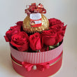 Load image into Gallery viewer, Ferrero Rocher Holiday Chocolate Flower Box Set of 2