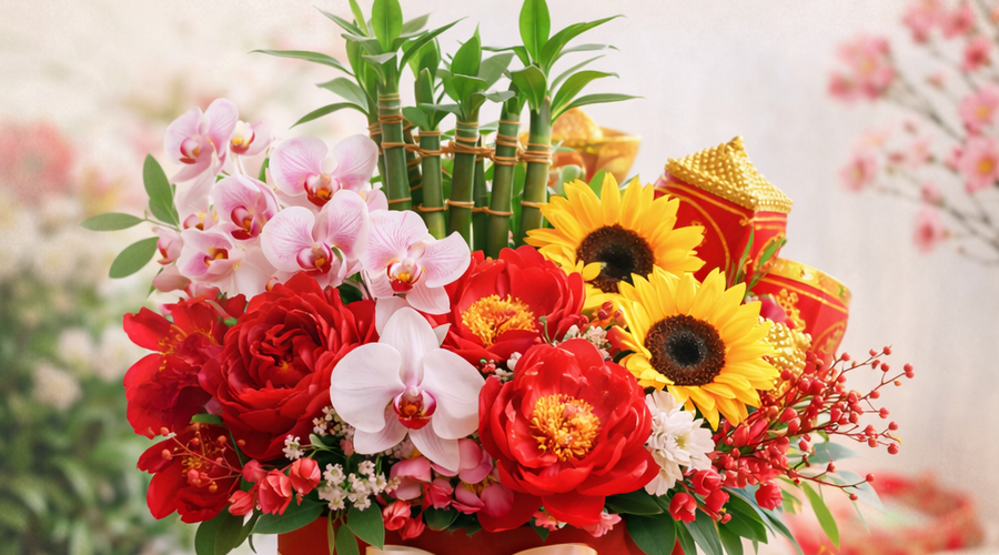 Chinese New Year Flowers & Traditions: What to Send for Luck and Prosperity