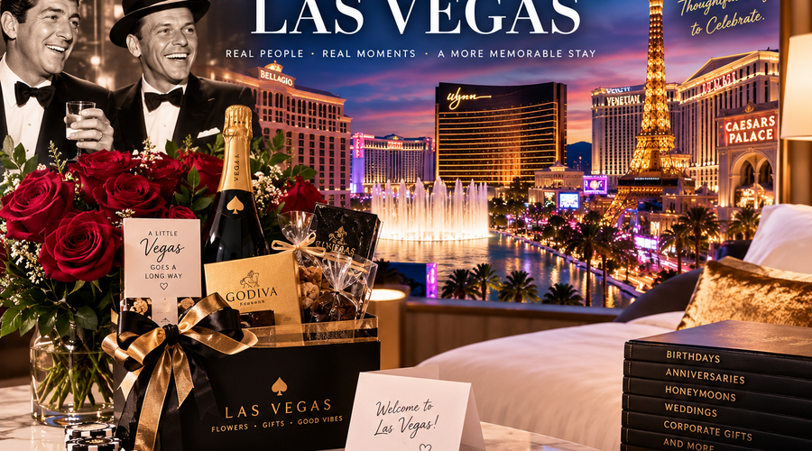 Hotel Gift Delivery in Las Vegas: 5 Thoughtful Gifts for Someone Staying on the Strip