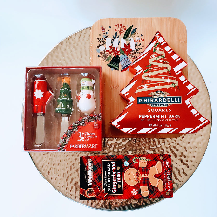 Cheese Board and Knife Set +Sweet Treats