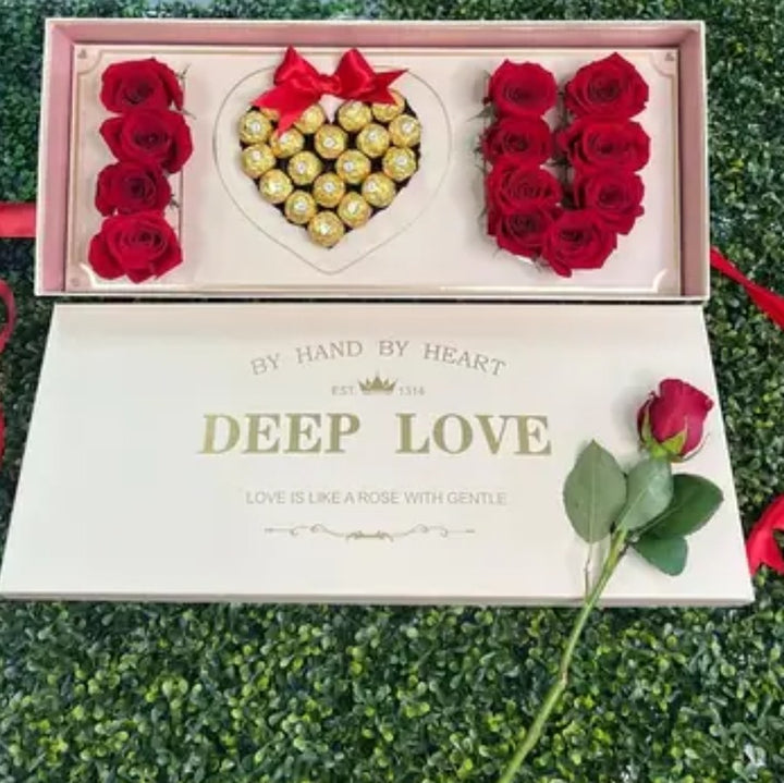  A beautiful bouquet of fresh red roses wrapped in elegant paper, set against a romantic background with soft lighting and floating hearts. Perfect for Valentine’s Day flower delivery. Surprise your loved one with a stunning floral arrangement, delivered straight to their door for a memorable celebration. Make this Valentine’s Day extra special with the gift of fresh flowers and love.

